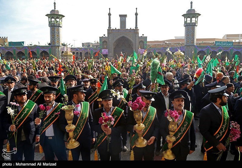 سروده‌هایی در مدح حضرت معصومه;«خواهر خورشید به قم می‌آید»